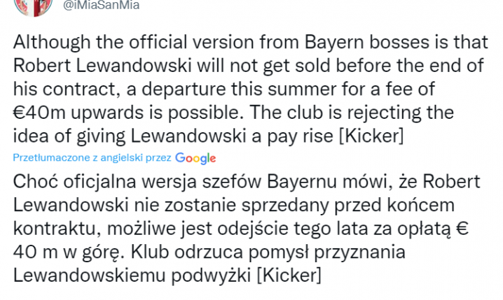 ''Kicker'': Ponowna WYCENA Roberta Lewandowskiego! PROMOCJA!?